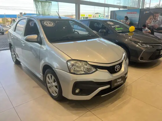 TOYOTA ETIOS 1.5 XLS SEDAN 16V FLEX 4P AUTOMÁTICO TOYOTA ETIOS 1.5 XLS SEDAN 16V FLEX 4P AUTOMÁTICO