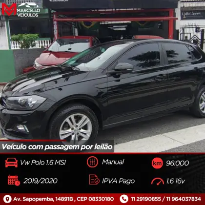 VOLKSWAGEN POLO 1.6 MSI TOTAL FLEX MANUAL VOLKSWAGEN POLO 1.6 MSI TOTAL FLEX MANUAL