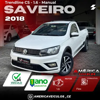 VOLKSWAGEN SAVEIRO 1.6 MSI TRENDLINE CS 8V FLEX 2P MANUAL VOLKSWAGEN SAVEIRO 1.6 MSI TRENDLINE CS 8V FLEX 2P MANUAL