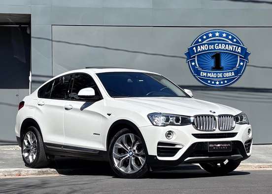 BMW-X4-2.0 28I X LINE 4X4 16V TURBO GASOLINA 4P AUTOMÁTICO BMW-X4-2016