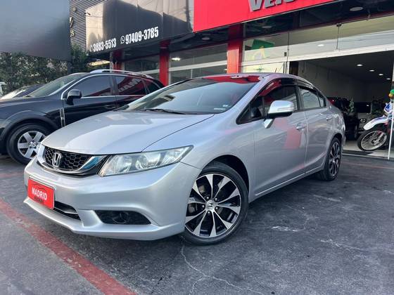 HONDA CIVIC 2.0 LXR 16V FLEX 4P AUTOMÁTICO