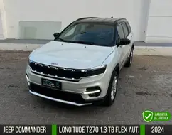 JEEP COMMANDER 1.3 T270 TURBO FLEX LONGITUDE AT6 JEEP COMMANDER 1.3 T270 TURBO FLEX LONGITUDE AT6
