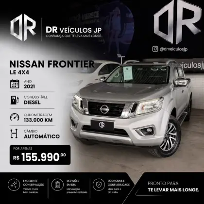 NISSAN FRONTIER 2.3 16V TURBO DIESEL LE CD 4X4 AUTOMÁTICO NISSAN FRONTIER 2.3 16V TURBO DIESEL LE CD 4X4 AUTOMÁTICO