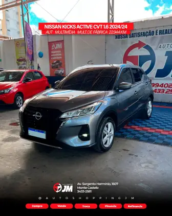 NISSAN KICKS 1.6 16V FLEXSTART ACTIVE XTRONIC NISSAN KICKS 1.6 16V FLEXSTART ACTIVE XTRONIC