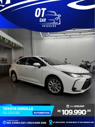 TOYOTA COROLLA 2.0 VVT-IE FLEX GLI DIRECT SHIFT TOYOTA COROLLA 2.0 VVT-IE FLEX GLI DIRECT SHIFT