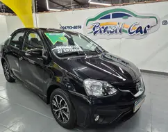 TOYOTA ETIOS 1.5 PLATINUM SEDAN 16V FLEX 4P AUTOMÁTICO TOYOTA ETIOS 1.5 PLATINUM SEDAN 16V FLEX 4P AUTOMÁTICO