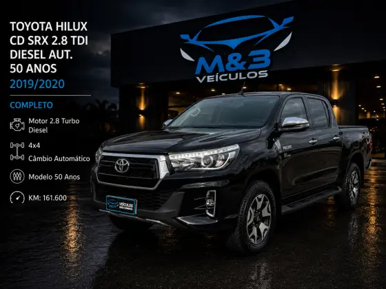 TOYOTA HILUX 2.8 SRX 4X4 CD 16V DIESEL 4P AUTOMÁTICO TOYOTA HILUX 2.8 SRX 4X4 CD 16V DIESEL 4P AUTOMÁTICO