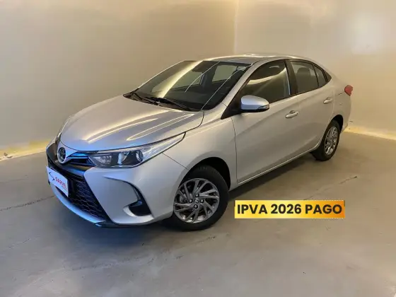 TOYOTA YARIS 1.5 16V FLEX SEDAN XS CONNECT MULTIDRIVE TOYOTA YARIS 1.5 16V FLEX SEDAN XS CONNECT MULTIDRIVE