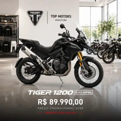 TRIUMPH TIGER 1200 RALLY BLACK EDITION TRIUMPH TIGER 1200 RALLY BLACK EDITION