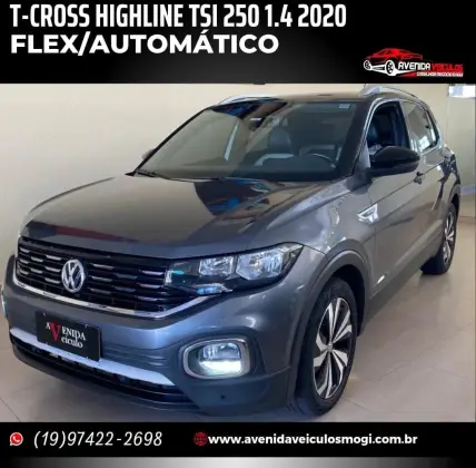 VOLKSWAGEN T-CROSS 1.4 250 TSI TOTAL FLEX HIGHLINE AUTOMÁTICO