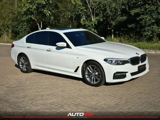 BMW-530i-2.0 16V TURBO GASOLINA M SPORT AUTOMÁTICO BMW-530i-2018