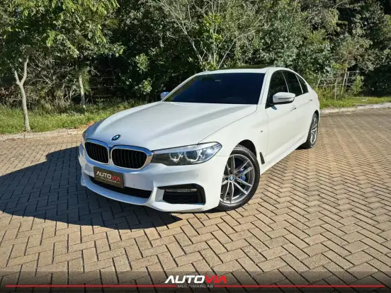 BMW-530i-2.0 16V TURBO GASOLINA M SPORT AUTOMÁTICO BMW-530i-2018