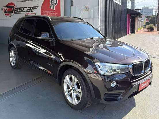 BMW-X3-2.0 20I X LINE 4X4 16V GASOLINA 4P AUTOMÁTICO BMW-X3-2016