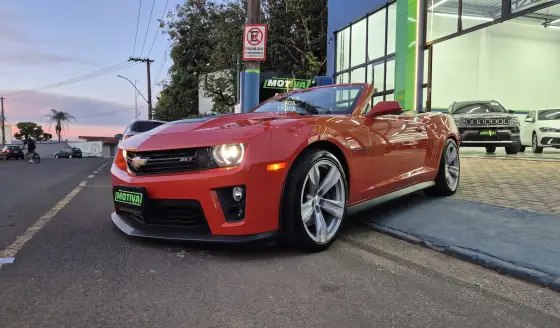 CHEVROLET CAMARO 6.2 V8 LSA GASOLINA ZL1 CONVERSÍVEL AUTOMÁTICO CHEVROLET CAMARO 6.2 V8 LSA GASOLINA ZL1 CONVERSÍVEL AUTOMÁTICO
