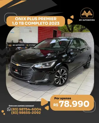 CHEVROLET ONIX 1.0 TURBO FLEX PLUS PREMIER AUTOMÁTICO