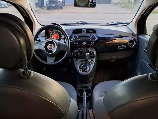 FIAT-500-1.4 CULT 8V FLEX 2P AUTOMATIZADO FIAT-500-2011