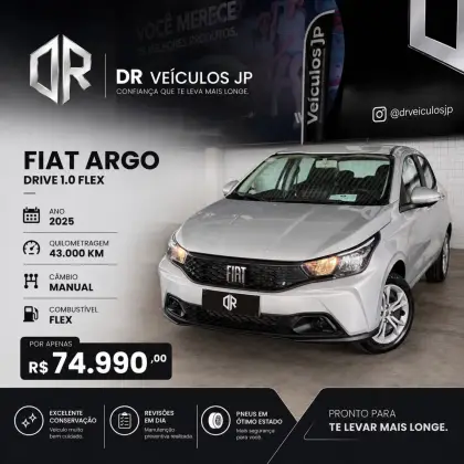 FIAT ARGO 1.0 FIREFLY FLEX DRIVE MANUAL FIAT ARGO 1.0 FIREFLY FLEX DRIVE MANUAL