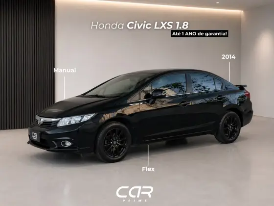 HONDA CIVIC 1.8 LXS 16V FLEX 4P MANUAL