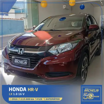 HONDA HR-V 1.8 16V FLEX LX 4P AUTOMÁTICO HONDA HR-V 1.8 16V FLEX LX 4P AUTOMÁTICO