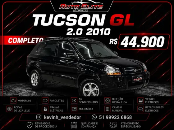 HYUNDAI TUCSON 2.0 MPFI GL 16V 142CV 2WD GASOLINA 4P MANUAL HYUNDAI TUCSON 2.0 MPFI GL 16V 142CV 2WD GASOLINA 4P MANUAL