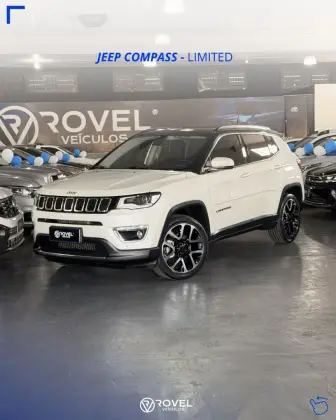 JEEP COMPASS 2.0 16V FLEX LIMITED AUTOMÁTICO JEEP COMPASS 2.0 16V FLEX LIMITED AUTOMÁTICO