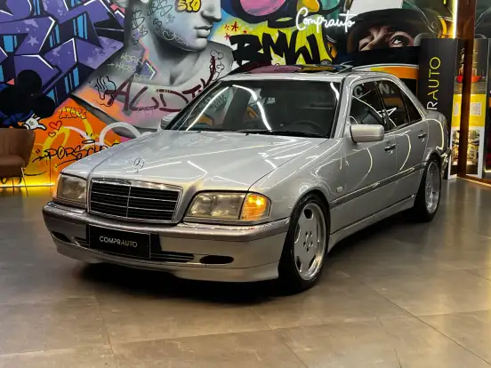 MERCEDES-BENZ-C 280-2.8 ELEGANCE V6 GASOLINA 4P AUTOMÁTICO MERCEDES-BENZ-C 280-1998