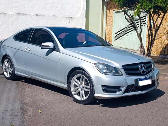 MERCEDES-BENZ-C 180-1.6 CGI COUPE 16V TURBO GASOLINA 2P AUTOMÁTICO MERCEDES-BENZ-C 180-2013