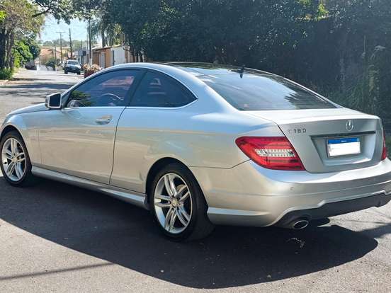 MERCEDES-BENZ-C 180-1.6 CGI COUPE 16V TURBO GASOLINA 2P AUTOMÁTICO MERCEDES-BENZ-C 180-2013