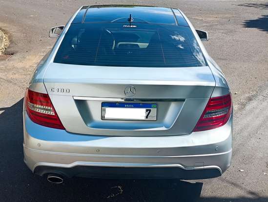 MERCEDES-BENZ-C 180-1.6 CGI COUPE 16V TURBO GASOLINA 2P AUTOMÁTICO MERCEDES-BENZ-C 180-2013