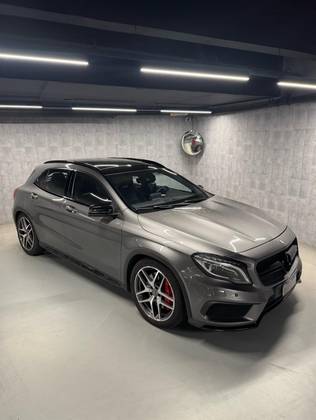 MERCEDES-BENZ GLA 45 AMG 2.0 16V TURBO GASOLINA 4P AUTOMÁTICO