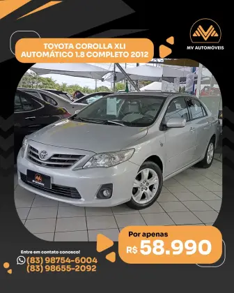 TOYOTA COROLLA 1.8 XLI 16V FLEX 4P AUTOMÁTICO