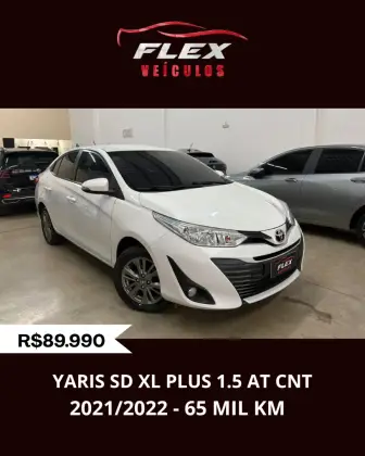 TOYOTA YARIS 1.5 16V FLEX SEDAN XL PLUS CONNECT MULTIDRIVE