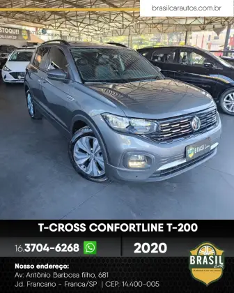 VOLKSWAGEN T-CROSS 1.0 200 TSI TOTAL FLEX COMFORTLINE AUTOMÁTICO