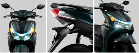 YAMAHA-FLUO 125 HYBRID CONNECTED ABS-2026