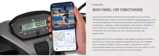 YAMAHA-FLUO 125 HYBRID CONNECTED ABS-2026