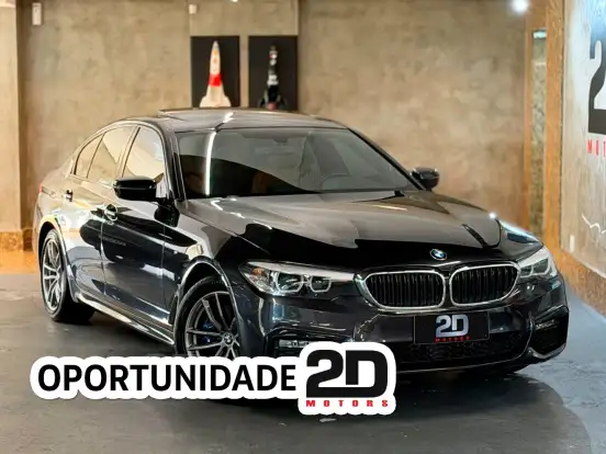 BMW-530i-2.0 16V TURBO GASOLINA M SPORT AUTOMÁTICO BMW-530i-2018