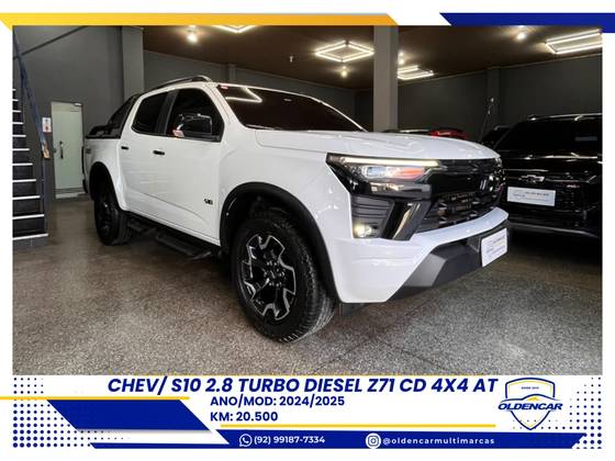 CHEVROLET S10 2.8 16V TURBO DIESEL Z71 CD 4X4 AUTOMÁTICO