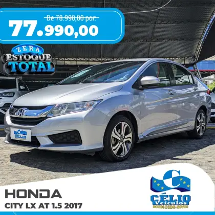 HONDA CITY 1.5 LX 16V FLEX 4P AUTOMÁTICO HONDA CITY 1.5 LX 16V FLEX 4P AUTOMÁTICO