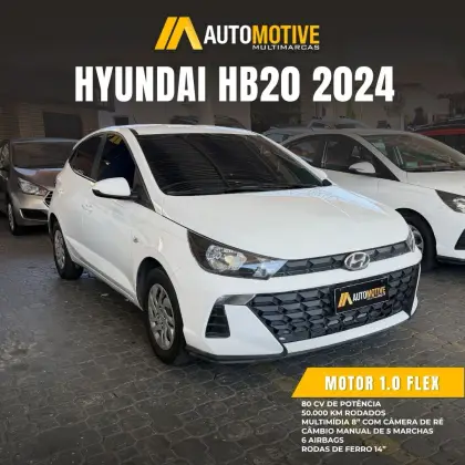 HYUNDAI HB20 1.0 12V FLEX SENSE MANUAL HYUNDAI HB20 1.0 12V FLEX SENSE MANUAL