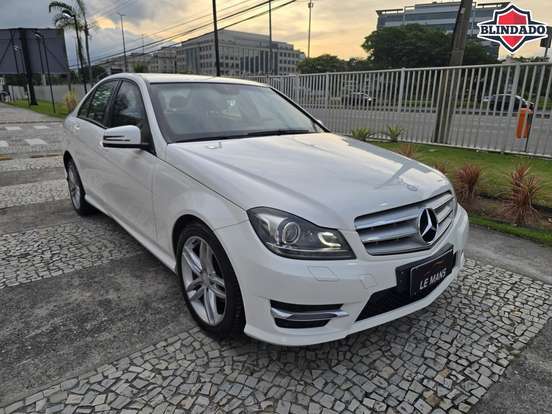 MERCEDES-BENZ-C 200-1.8 CGI AVANTGARDE 16V GASOLINA 4P AUTOMÁTICO MERCEDES-BENZ-C 200-2014