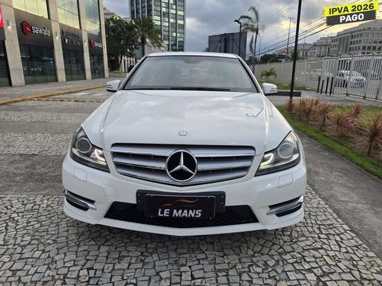 MERCEDES-BENZ-C 200-1.8 CGI AVANTGARDE 16V GASOLINA 4P AUTOMÁTICO MERCEDES-BENZ-C 200-2014