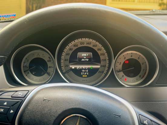 MERCEDES-BENZ-C 200-1.8 CGI AVANTGARDE 16V GASOLINA 4P AUTOMÁTICO MERCEDES-BENZ-C 200-2012