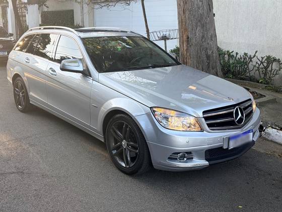 MERCEDES-BENZ C 200 K 1.8 AVANTGARDE TOURING KOMPRESSOR 16V GASOLINA 4P AUTOMÁTICO