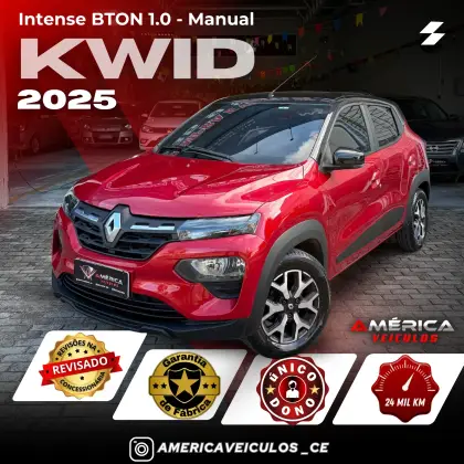 RENAULT KWID 1.0 12V SCE FLEX INTENSE MANUAL RENAULT KWID 1.0 12V SCE FLEX INTENSE MANUAL
