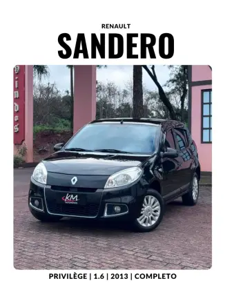 RENAULT SANDERO 1.6 PRIVILÈGE 8V FLEX 4P MANUAL RENAULT SANDERO 1.6 PRIVILÈGE 8V FLEX 4P MANUAL