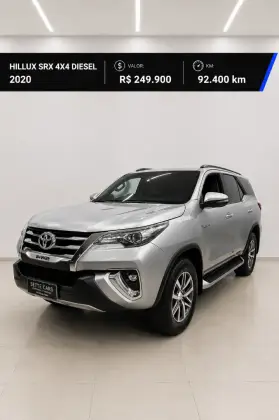 TOYOTA HILUX SW4 2.8 SRX 4X4 7 LUGARES 16V TURBO INTERCOOLER DIESEL 4P AUTOMÁTICO