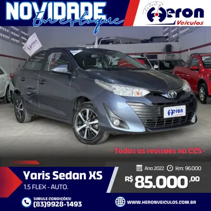 TOYOTA YARIS 1.5 16V FLEX SEDAN XS CONNECT MULTIDRIVE TOYOTA YARIS 1.5 16V FLEX SEDAN XS CONNECT MULTIDRIVE