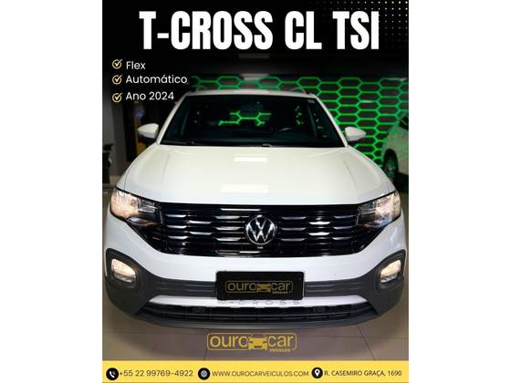 VOLKSWAGEN T-CROSS 1.0 200 TSI TOTAL FLEX COMFORTLINE AUTOMÁTICO
