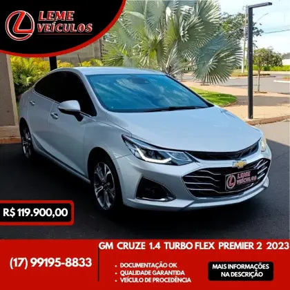 CHEVROLET CRUZE 1.4 TURBO FLEX PREMIER AUTOMÁTICO