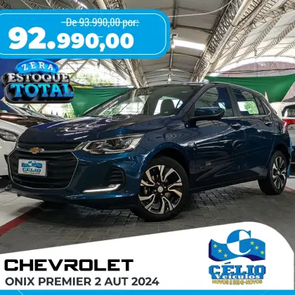 CHEVROLET ONIX 1.0 TURBO FLEX PREMIER AUTOMÁTICO CHEVROLET ONIX 1.0 TURBO FLEX PREMIER AUTOMÁTICO
